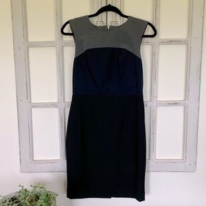 THE Limited, Black Collection, Colorblocked Sheath Dress Size 2P